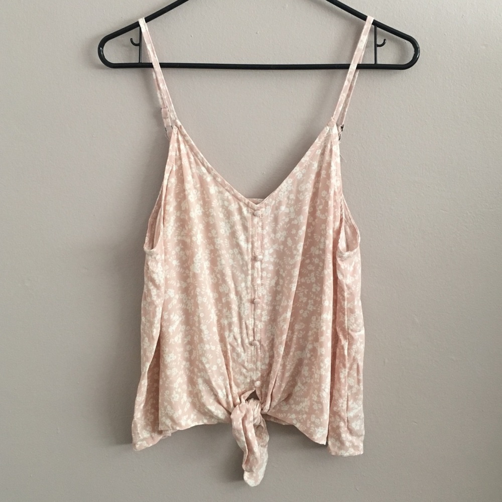 NEW Floral Tie Tank